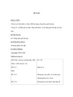 Giáo án vật lý lớp 6 - ÔN TẬP docx