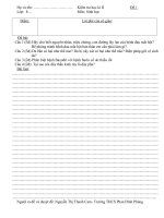 ĐÊ KTRA HKII-SINH 8- ĐÊ2-2009-2010