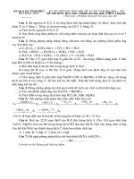 HSG Hóa 10 chuyên Vĩnh Phúc -2007