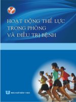 Hoạt động thể lực trong phòng và điều trị bệnh