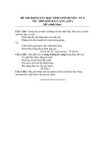 Đề ks hsg 8/Hải Lăng/2010