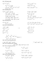 Bài toán về phương trình mũ và Logarit pdf