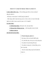 Tĩnh học lớp 10 - PHÂN TỬ VÀ MỘT SỐ THUỘC TÍNH CỦA PHÂN TỬ pps