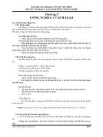 Chương 5 CÔNG NGHỆ CẮT KIM LOẠI pot