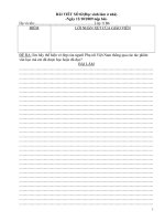 BÀI VIẾT SỐ 02(11B6)