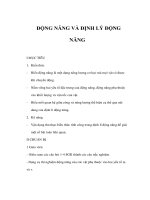 Vật lý 10 nâng cao - ĐỘNG NĂNG VÀ ĐỊNH LÝ ĐỘNG NĂNG pptx