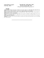 DE KIEM TRA HỌC KI II- GDCD 6