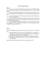 BÀI TẬP THUẾ TTĐB pdf