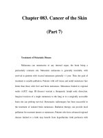 Chapter 083. Cancer of the Skin (Part 7) doc