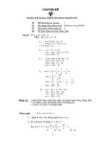 CHUYEN DE PT DA THUC THANH NHAN TU CAC PP CUC HAY