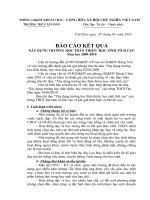 Báo cáo kết quả thực xây dựng trường học thân thiện, học sinh tích cực