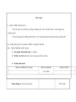 Giáo án Vật lý lớp 9 - ÔN TẬP pdf