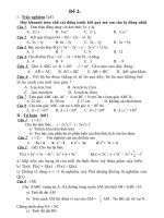 Đề + ĐA KTHK2 toán 7