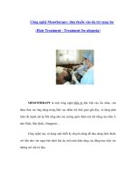 Công nghệ Mesotherapy: đưa thuốc vào da trị rụng tóc ppsx