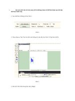 Tạo các con chữ vừa rơi vừa xoay doc