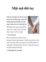 Mật mã đôi tay docx
