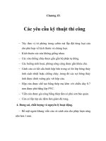 Thiết kế quy trình công nghệ trang trí nội thất tàu container 225 TEU, chương 15 pps