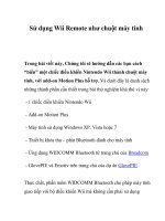 Sử dụng Wii Remote như chuột máy tính- P1 potx