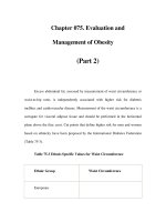Chapter 075. Evaluation and Management of Obesity (Part 2) potx