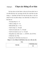 Thiết kế cầu trục 1 tấn phục vụ cho việc di chuyển tôn tấm, chương 4 pptx