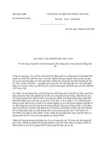 Chỉ thị tăng cường kiểm soát dư lượng hóa chất, kháng sinh có hại trong hoạt động thủy sản doc