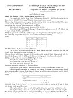 HSG tin 9 tỉnh Vĩnh Phúc 2007