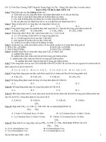 Ôn thi ĐH - CĐ Hữu Cơ