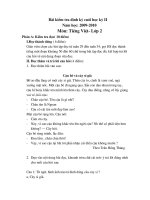 bai kiem tra tieng viet cuoi nam