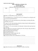 ĐỀ KT LỊCH SỬ VÀ ĐỊA LÍ 5- CUỐI HKII