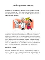 Thuốc ngừa thai kêu oan ppt