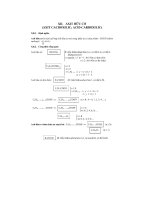 kiến thức tổng hợp về axit hữu co