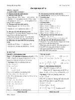 DỀ CƯƠNG TOÁN 8 HK II (NEW)