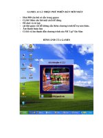 GAMES ''''''''AI LÀ TRIỆU PHÚ'''''''' PHIÊN BẢN MỚI (TUYỆT)