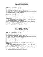 KIỂM TRA HKII(Bài 2-12B2)
