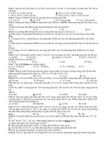 Đề thi thử đại học môn hóa học 12 - Đề 5