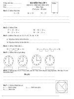 KTDK lan 4-  toán 1- cau go