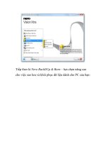 Trải nghiệm với ứng dụng Nero Multimedia Suite Platinum 10 HD- P4 ppsx