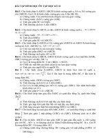 BÀI TẬP ÔN TẬP HÌNH 11 HỌC KỲ 2