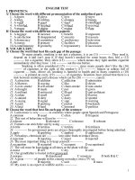 DE LUYEN THI DAI HOC -So 4