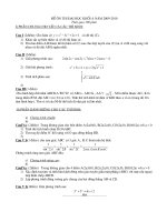 đề ôn thi đại học khôi A