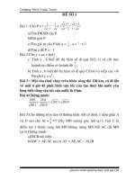 Bo de on thi vao lop 10