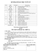 GA LỚP 2 TUẦN 35 CKTKN