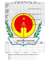 Sổ theo dõi-sinh hoạt