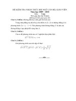 DE THI NHAN THUC GV - MON TOAN