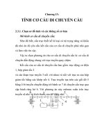luận văn thiết kế cầu trục, chương 13 potx