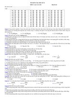 ĐỀ THI HK II LY 12 CB