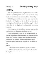 hướng dẫn sử dụng máy phân ly- KYDH204, chương 3 pptx