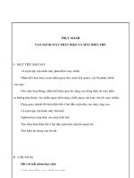 Giáo án Vật lý lớp 9 - THỰC HÀNH VẬN HÀNH MÁY PHÁT ĐIỆN VÀ MÁY BIẾN THẾ pps