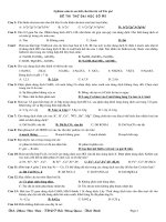 03 đề LTĐH cấp tốc (có Đáp án)