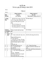 Giao an lop ghep 1+2 ( tuan 35)